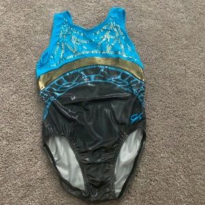 GK elite Cirque Du Soleil gymnastics leotard